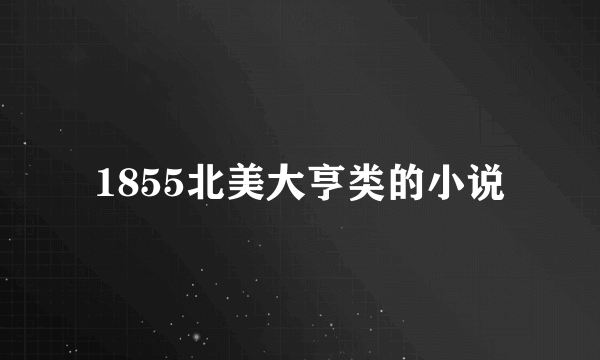 1855北美大亨类的小说